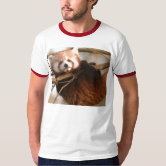T-shirt Urso Panda Vermelho Natureza Animal Destino