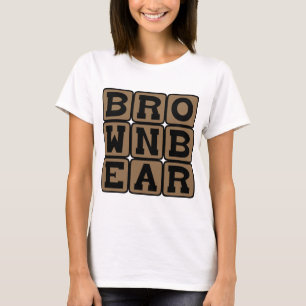 T-shirt Urso Pardo, Ursus Arctos