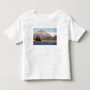 T-shirt urso pardo, Ursus arctos, urso cinzento, Ursus