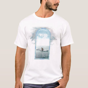 T-shirt Urso polar branco