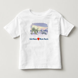 T-shirt Urso Polar - Melhor Nariz Da Mãe