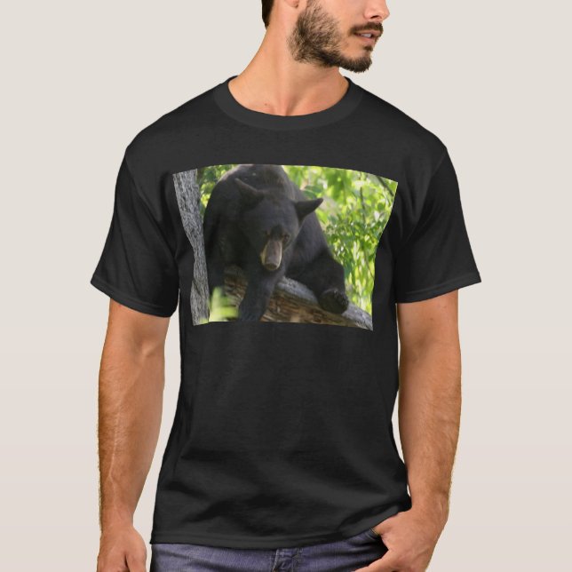 T-shirt urso preto (Frente)