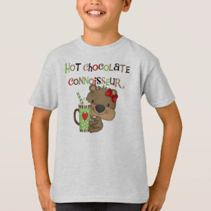 T-shirt Urso quente da menina de ChocolateConoisseur