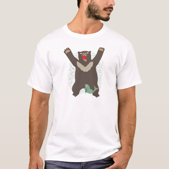 T-shirt Urso rujir (Frente)