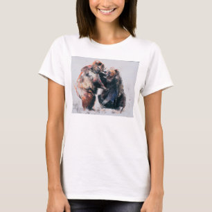 T-shirt Ursos de Brown 2001 do europeu