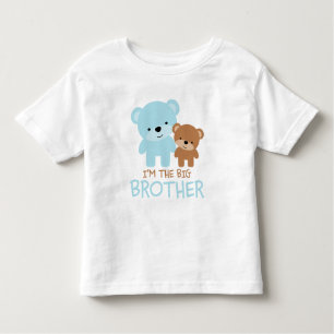 T-shirt Ursos "eu sou o big brother "