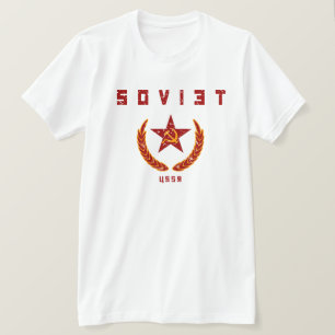 T-shirt URSS soviética