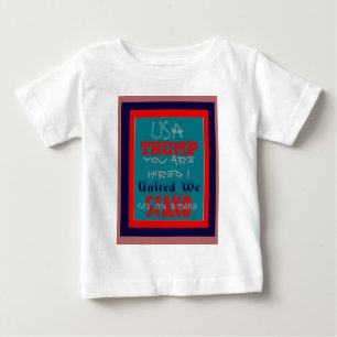 T-shirt USA Trump Você Está Cansado! United We Stand Art I