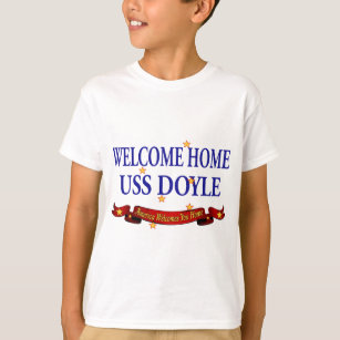 T-shirt USS Home bem-vindo Doyle