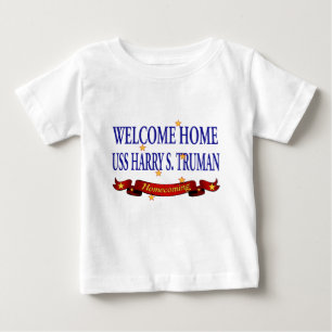 T-shirt USS Home bem-vindo Harry S. Truman