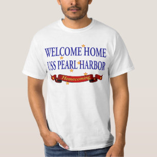 T-shirt USS Pearl Harbor Home bem-vindo