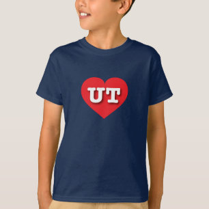 T-shirt Utah Red Heart - Big Love