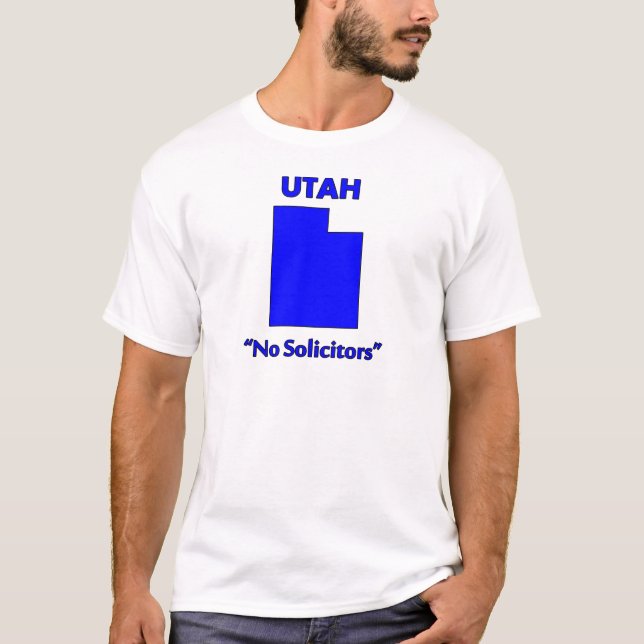 T-shirt Utah - Sem Pedintes (Frente)