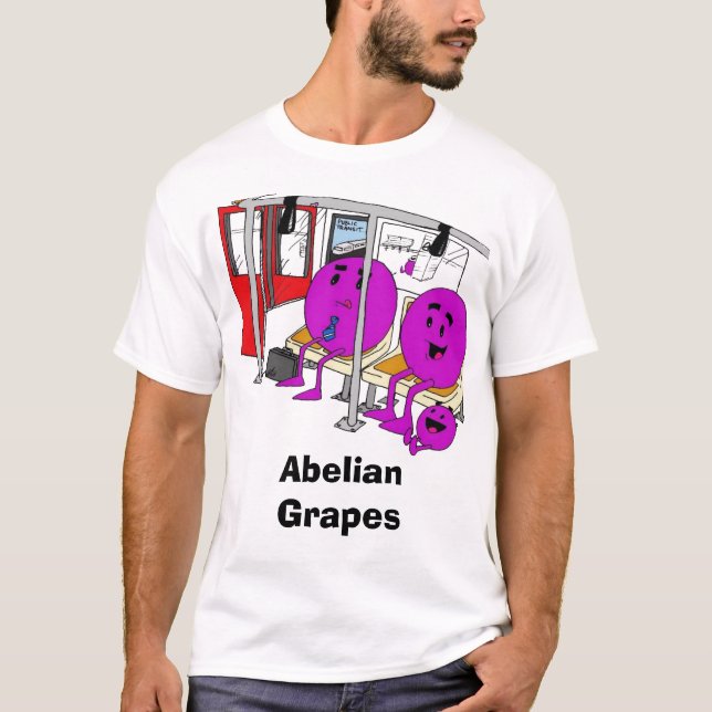 T-shirt Uvas Abelian (Frente)