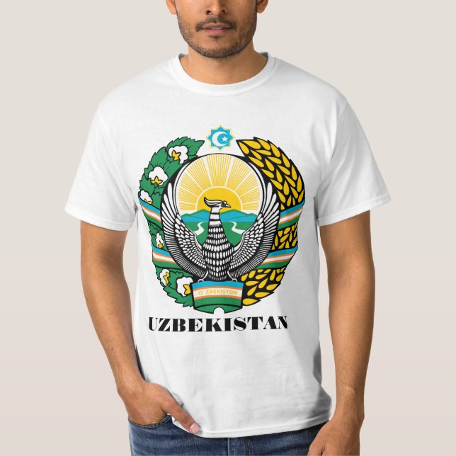 T-shirt Uzbekistan (Frente)