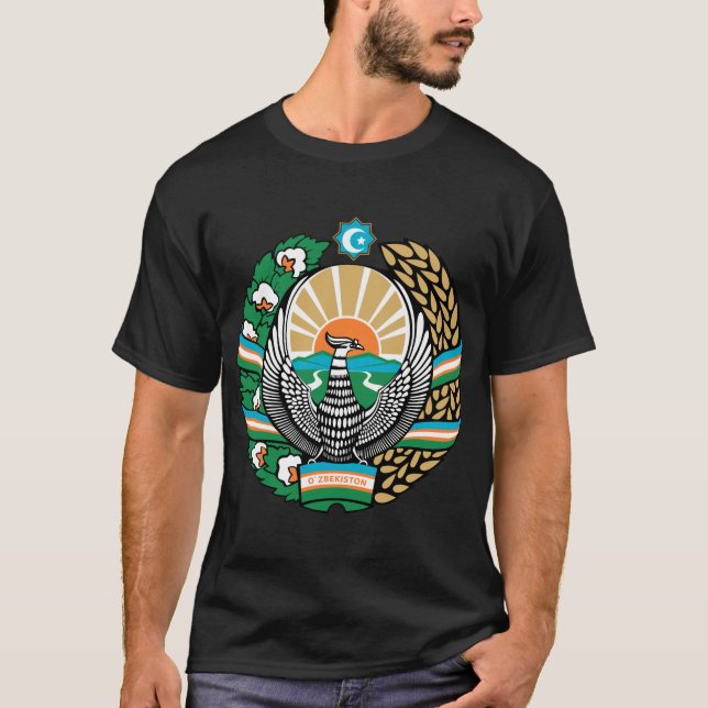 T-shirt Uzbekistan (Frente)
