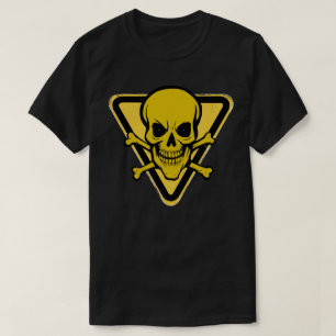 T-Shirt V2 - Crânio de Risco Biológico