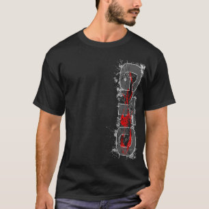 T-shirt v2 vermelho de GTO Vert