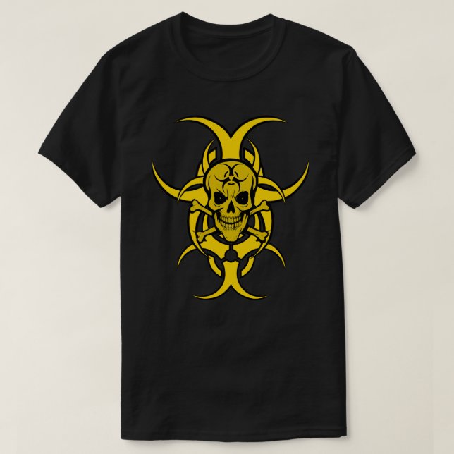 T-Shirt v3 com ranhura de Bio Hazard (Frente do Design)