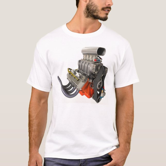 T-shirt V8 Engine (Frente)