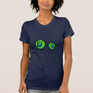 T-shirt V-Pescoço completo de Birdy