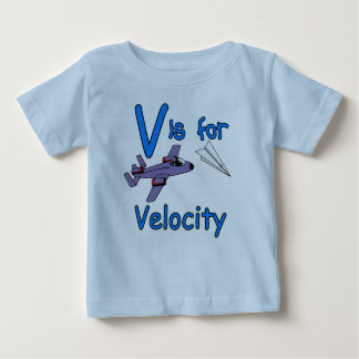 T-shirt V são para a velocidade