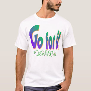 T-shirt Vá para ele