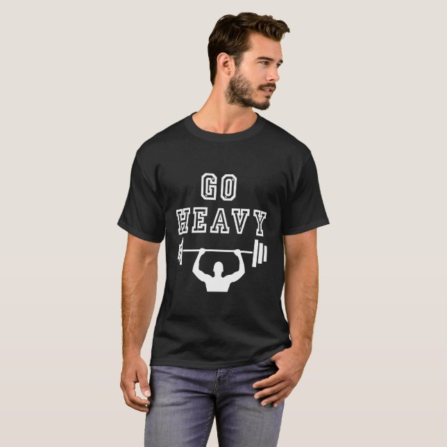 T-shirt Vá pesado (Frente Completa)