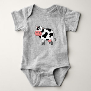 T-shirt Vaca branca
