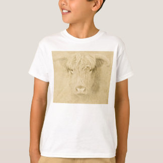 T-shirt Vaca Highland