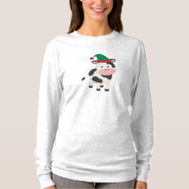 T-shirt Vaca Natal Elf