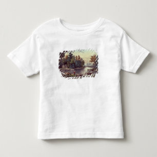 T-shirt Vacas na costa de um lago