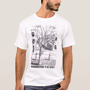 T-shirt Vaga/branco proibidos