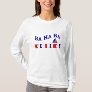 T-shirt Vagabundos do Ha dos vagabundos, com bandeiras