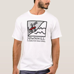 T-shirt Vagão em declive da emoção