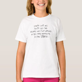T-shirt Vagões Vazios e Velhas Feridas - A Vida na Sala