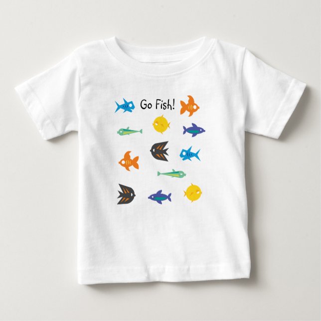 T-shirt Vai Fish_Algumas Coisas Peixe_Vai Peixe! (Frente)