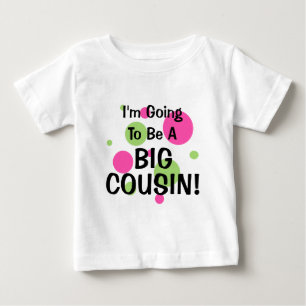 T-shirt Vai Ser Primo Grande! Cor de Rosa