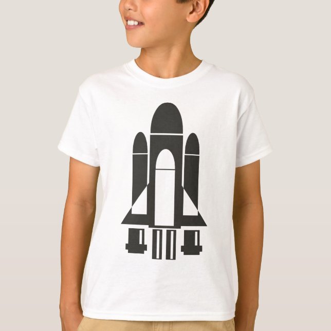 T-shirt Vaivém espacial (Frente)