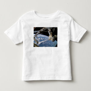 T-shirt Vaivém espacial Atlantis e uma nave espacial de