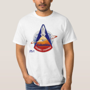 T-SHIRT VAIVÉM ESPACIAL DA NASA STS-1