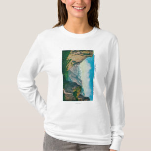 T-shirt Vale de Yosemite do ponto do artista