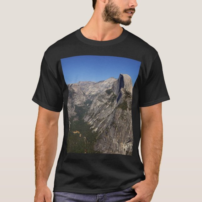 T-shirt Vale de Yosemite e meia abóbada do ponto da (Frente)