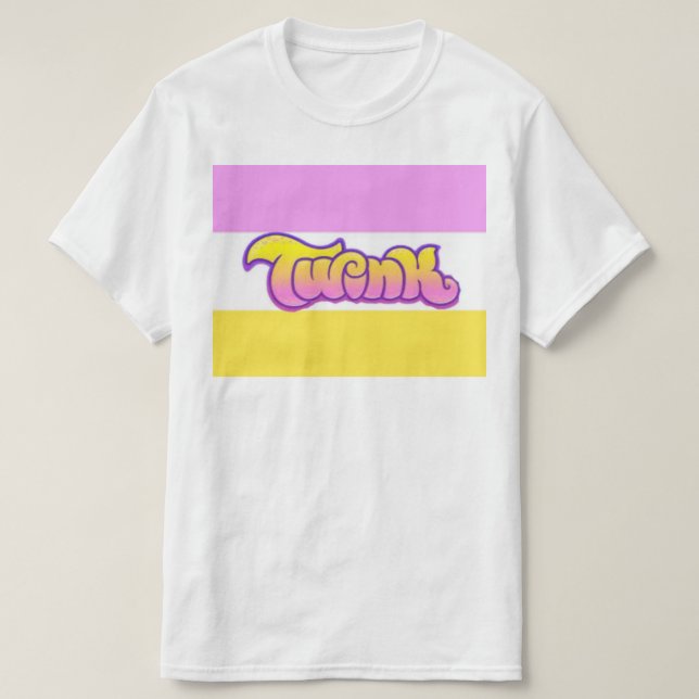T-Shirt Valor Básico Twink (Frente do Design)