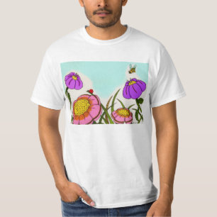 T-Shirt Valor das Médias da Flor