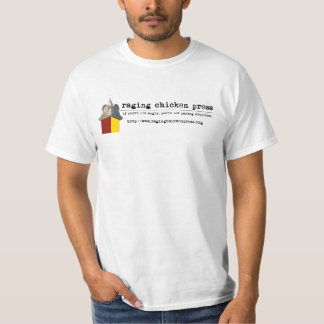 T-shirt Valor-T Raging da imprensa da galinha