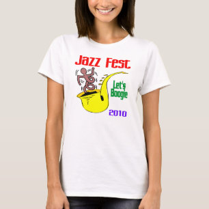 T-shirt Vamos Boogie Na Festa De Jazz