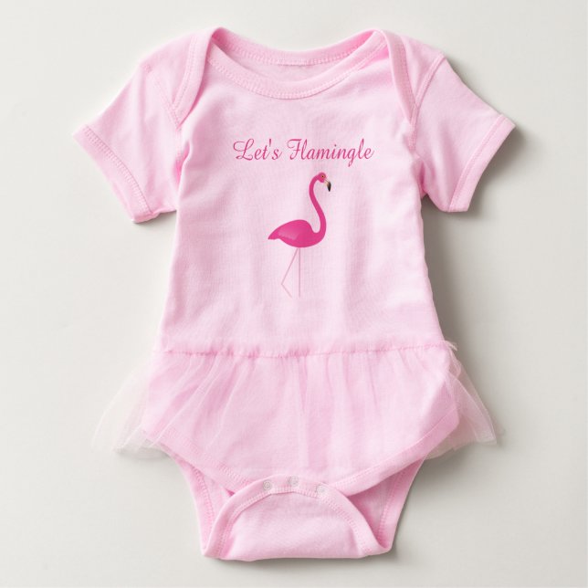T-shirt Vamos Flamingle TuTu Bodycase (Frente)