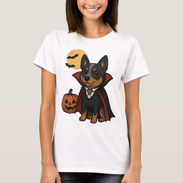 T-Shirt Vampiro de Cães Australianos (Frente)