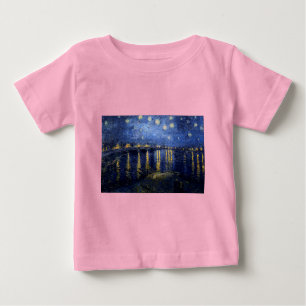 T-shirt Van Gogh Starry Night Over Rhone